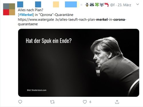 Schwarzweiß-Foto mit Abbildung von Bundeskanzlerin Angela Merkel und der Frage “Hat der Spuk ein Ende?”